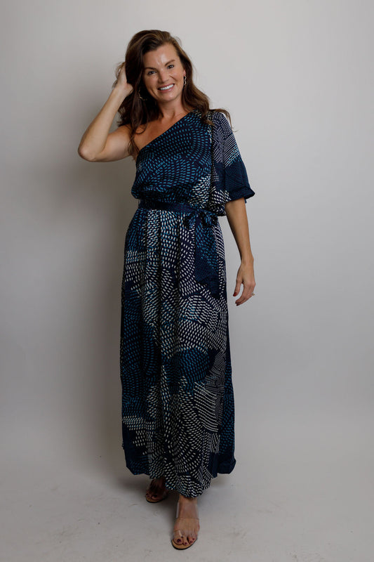 Kirby One Shoulder Maxi Dress