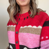 Livoni Patterned Cardigan