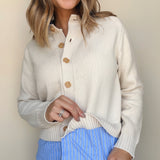Hattie Two-By Button Up Sweater