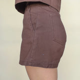 Coco Denim Wrap Skort