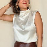 Beckette Cowl Neck Top
