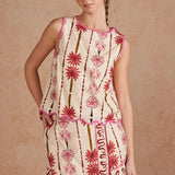 Palm Springs Linen Skort Set