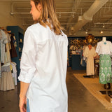 Suri Button Down Top- White