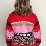 Livoni Patterned Cardigan