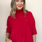 Georgia Mock Neck Sweater
