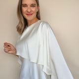Fiona Satin Cape Top