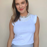 Liza Chunky Layered Necklace Tee