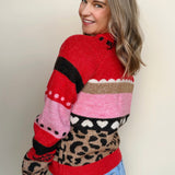 Livoni Patterned Cardigan