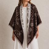 Cherie Bandana Print Shawl