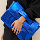 Oversized Foldover Clutch