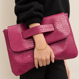 Oversized Foldover Clutch