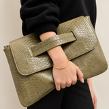 Oversized Foldover Clutch