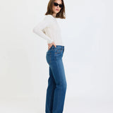 Rebel Mid Rise Slim Straight