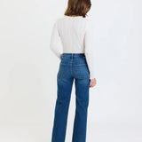 Rebel Mid Rise Slim Straight