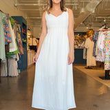 Connie Tie Strap Maxi Dress