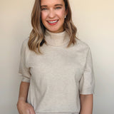 Regan Short Sleeve Turtleneck
