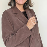 Marie Ribbed Blazer
