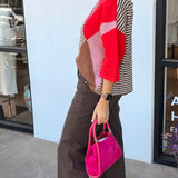 Neapolitan Patterned Sweater