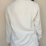 Proper Ruffle Front Blouse