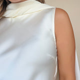 Fiona Satin Cape Top