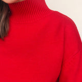 Clark Feather Trim Sweater