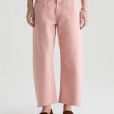 Hattie Barrel Crop- Sparkling Rose