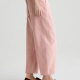 Hattie Barrel Crop- Sparkling Rose