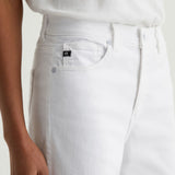 Brinley Crop- Gallery White