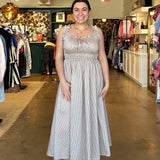 Louisane Tan Sundress