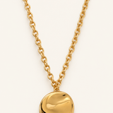 Fiona Gold Pendant Chain Necklace