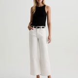 Saige Wide Leg Crop- Silver Glow
