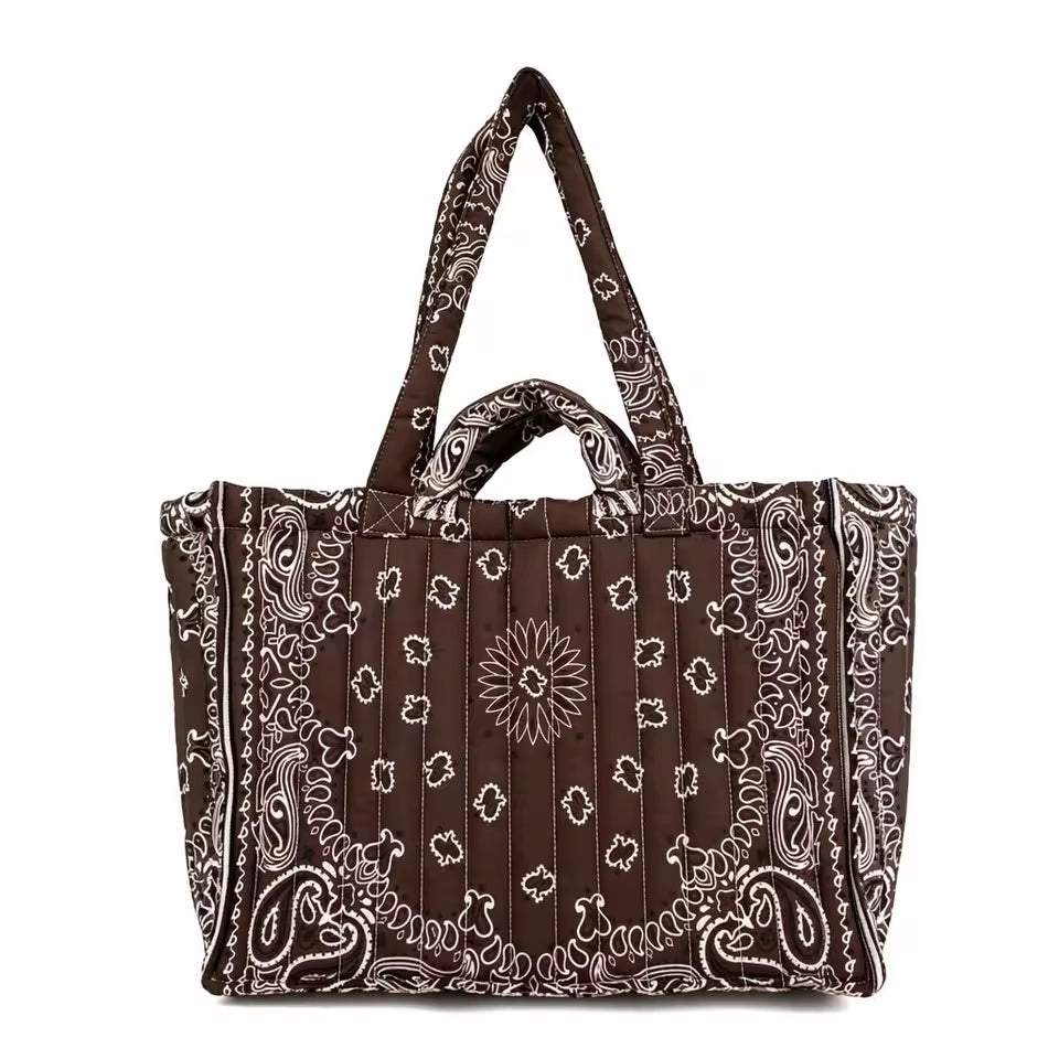 Quilted Bandana Tote