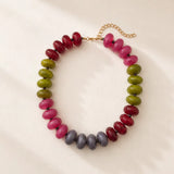 Color Blocked Cleo Necklace