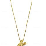 Bobbie Letter Necklace