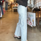 Saige Wide Leg Crop- Silver Glow