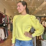 Laurent Sweatshirt- Lemon