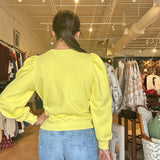 Laurent Sweatshirt- Lemon