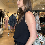 Lizzie Soft Bubble Tank- Black