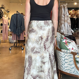 Artie Maxi Skirt- Snake