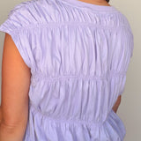 Lisse Shirred Tiered Top