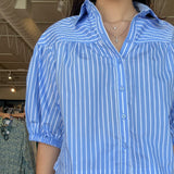 Alden Stripe Yoke Blouse