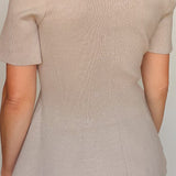 Penny Knit Peplum Top