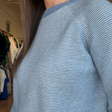 Jae Stripe Sweater- Blue