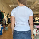 Clem Sweater Tee- Ivory