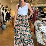 Celeste Maxi Skirt- Clementine Tile