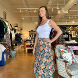 Celeste Maxi Skirt- Clementine Tile