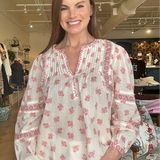 Valley Spring Blouse- Pink Pearl