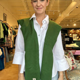 Easy Layer Sweater Scarf- Green