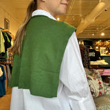 Easy Layer Sweater Scarf- Green