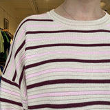 Viktoria Stripe Pullover Sweater